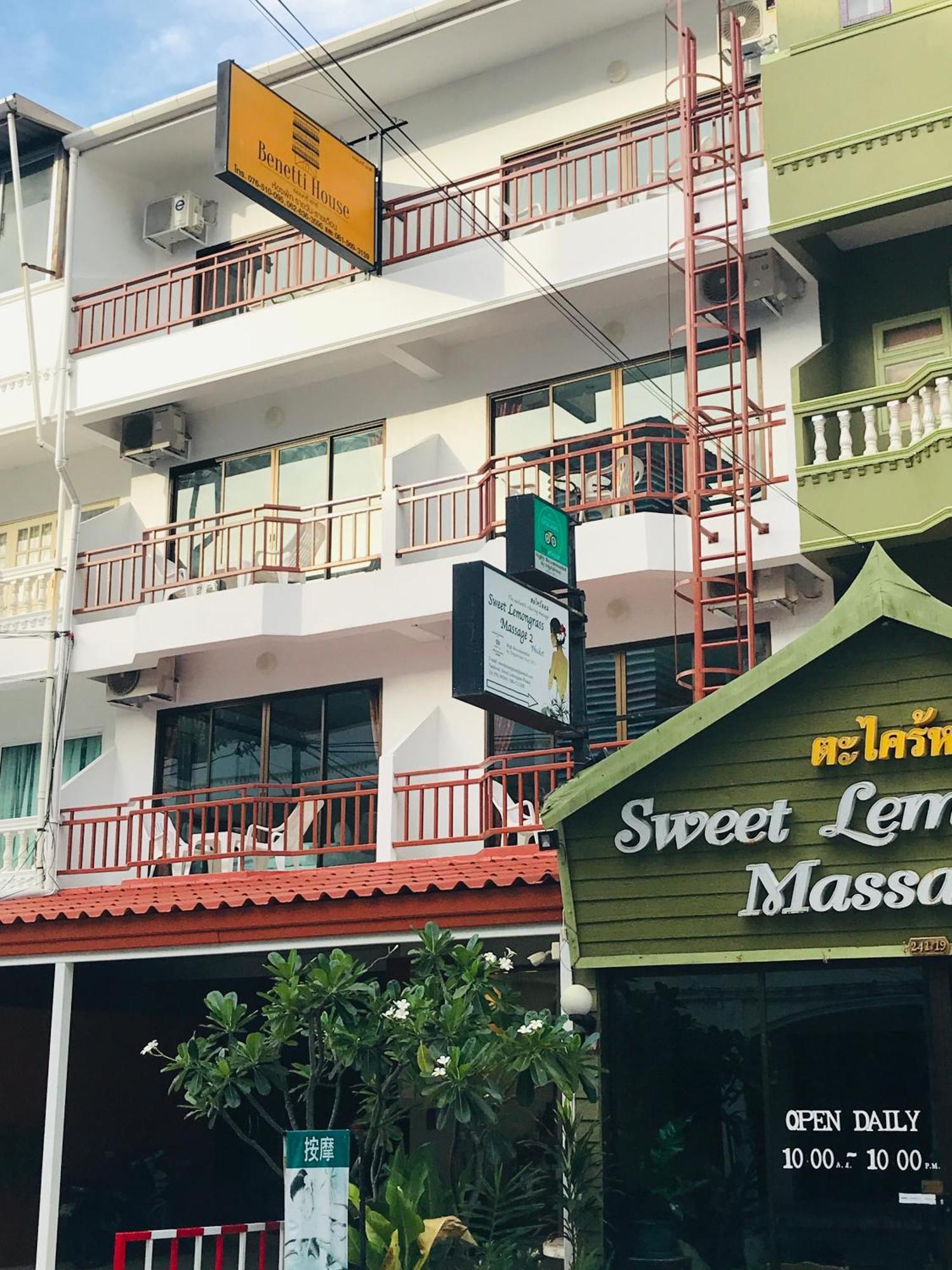 Benetti House Hostel Patong Exterior photo